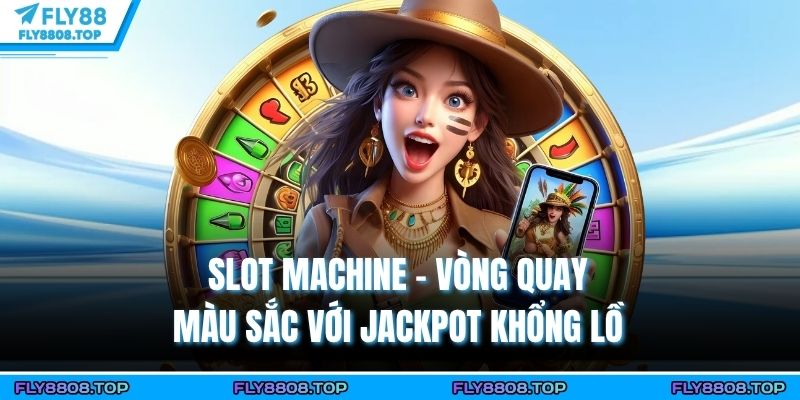 Slot Machine - Vòng Quay Màu Sắc Với Jackpot Khổng Lồ